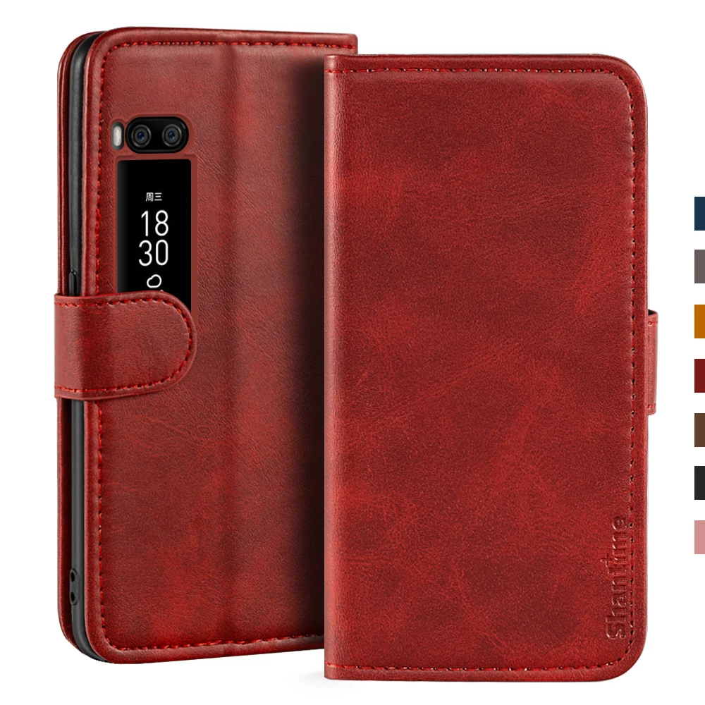 meizu cover Case For Meizu Pro 7 Case Magnetic Wallet Leather Cover For Meizu Pro 7 Stand Coque Phone Cases best meizu phone case design Cases For Meizu