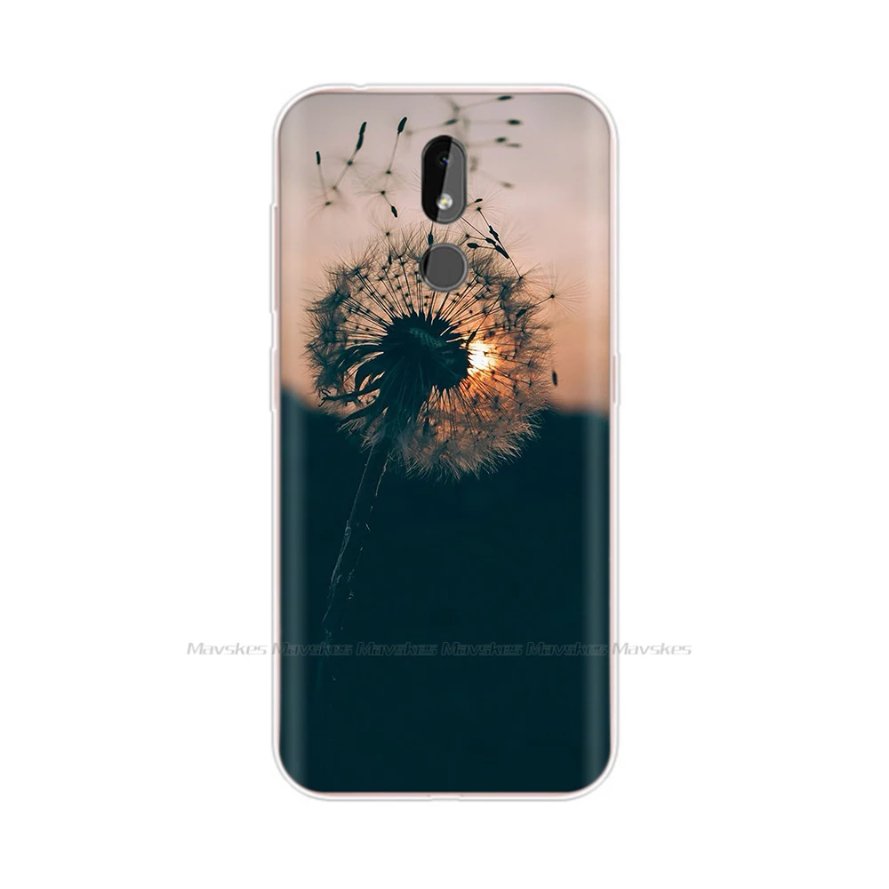 Cartoon Floral Cat Soft Silicone Phone Case - Fun & Durable Back Cover