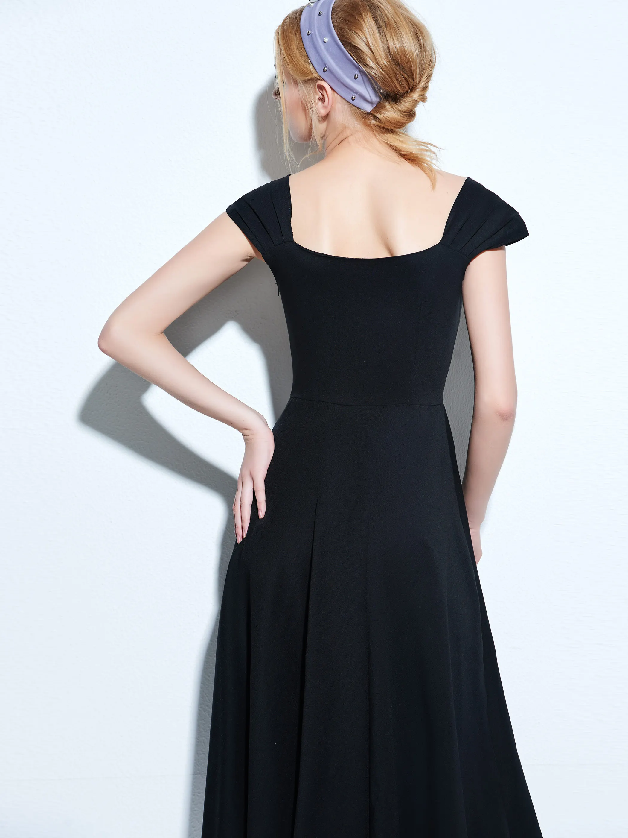 Хэллоуин готический стиль женское ретро платье черное ТРАПЕЦИЕВИДНОЕ с короткими рукавами винтажное платье на шнуровке Vestidos