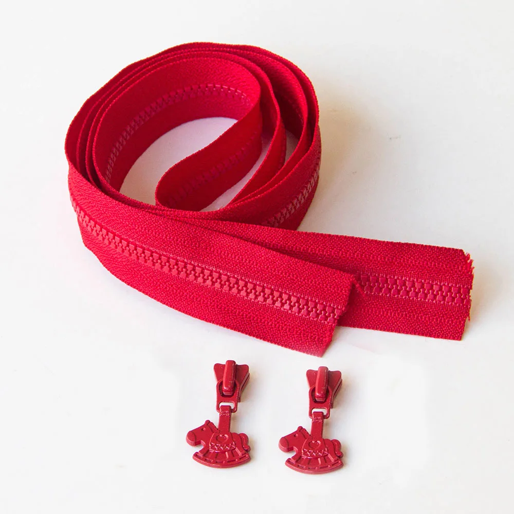 A 1 метр YKK 3# Смола застежка-молния катушки застежки-молнии для шитья длинная молния DIY сумка zipppers Лоскутные аксессуары пони - Цвет: A