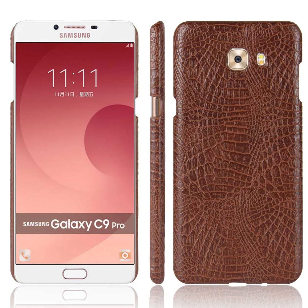 Кожаный чехол для телефона для Samsung Galaxy C5 C7/C10/C7 /C5 PRO/C7 PRO/C9 Pro/XCover 3 G388F/XCover4 задняя крышка