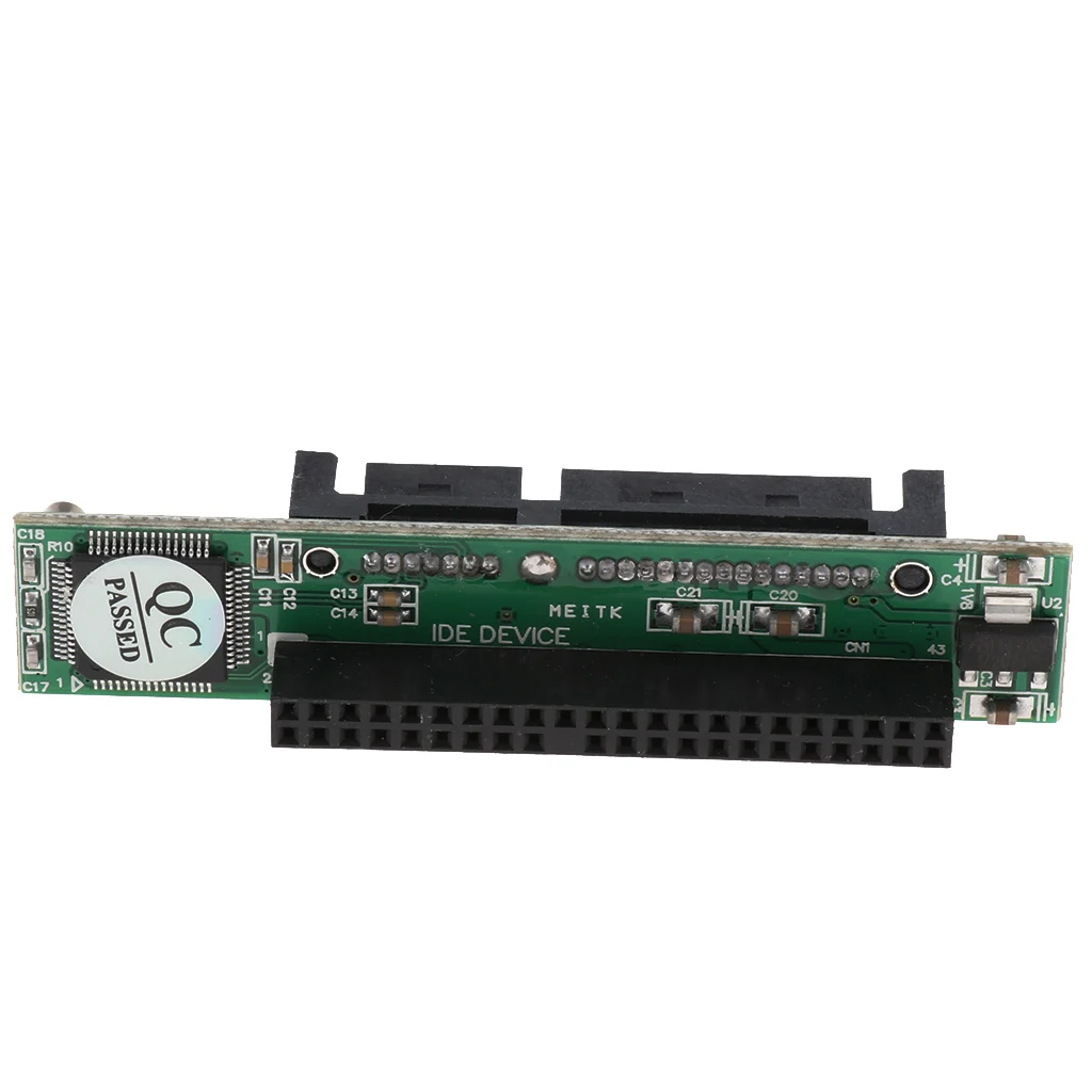 2.5 Inch SATA To 44 Pin IDE Female Card Adapter Converter For HDD SSD