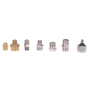 

7Pcs/Set Airbrush Adaptor Kit Fitting Connector For Compressor & Spray Gun Hose