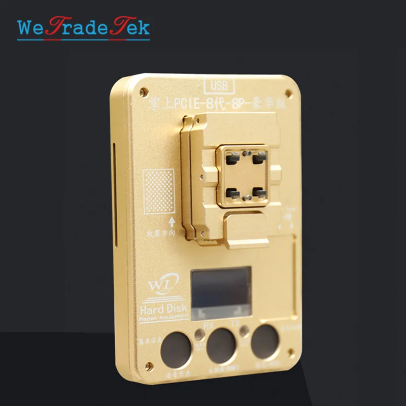 WL PCIE NAND Programmer NAND Test Fixture for iPhone X 8P 8 7P 7 6SP 6 6P SE 5 Write and Reader Hard Disk Repair Equipment