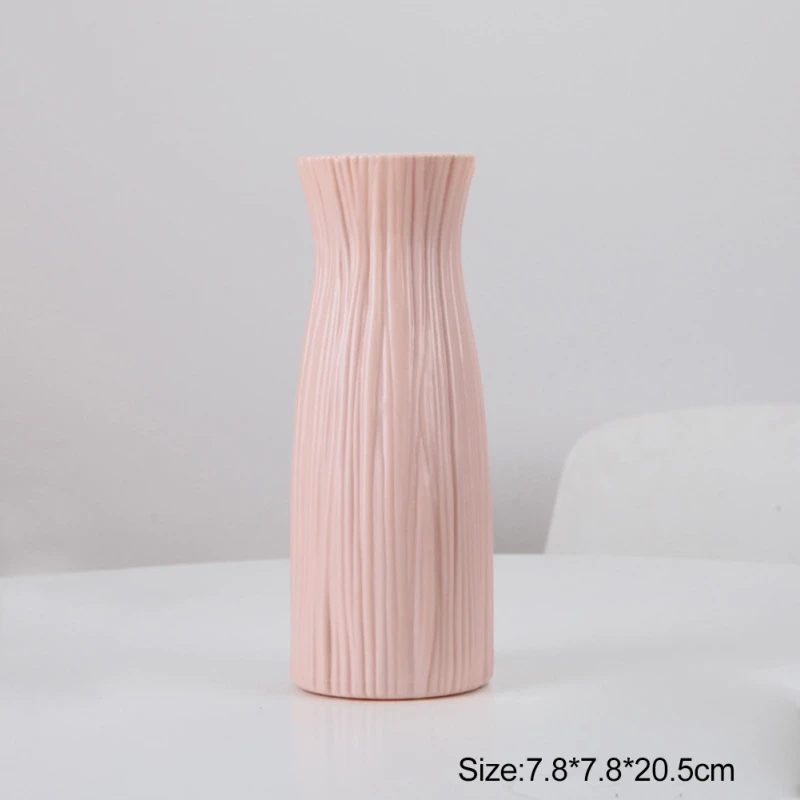 Ваза Современный минималистичный белый розовый серый орнамент ваза для цветов аранжировщик домашних ВАЗ корзина Цветочные украшения вазы