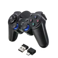 

2.4G Wireless Controller Gamepad For Android Tablet Phone PC Smart TV Box Gaming Joystick Joypad With Micro USB OTG Converter