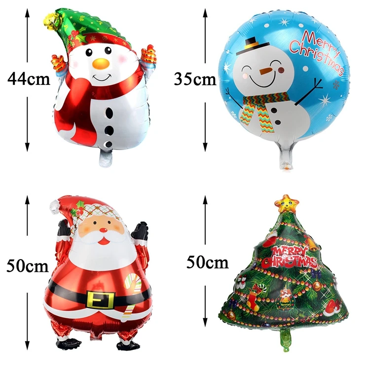 Фольгированные воздушные шары для нового года рождественские украшения для дома рождественские украшения Рождественский Декор Navidad