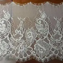 *#Best Price 3meters/lot 24cm Width Fashion High Quality Handmade DIY Black Eyelash Lace Trimming lace fabric *#Best Price 3meters/lot 24cm Width Fashion High Quality Handmade DIY Black Eyelash Lace Trimming lace fabric