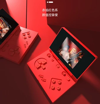 

RS-96 8bit Handheld Game Console 3.0 INCH AV output 500 mah 1000 different Retro Classic Games For FC Video Game Player