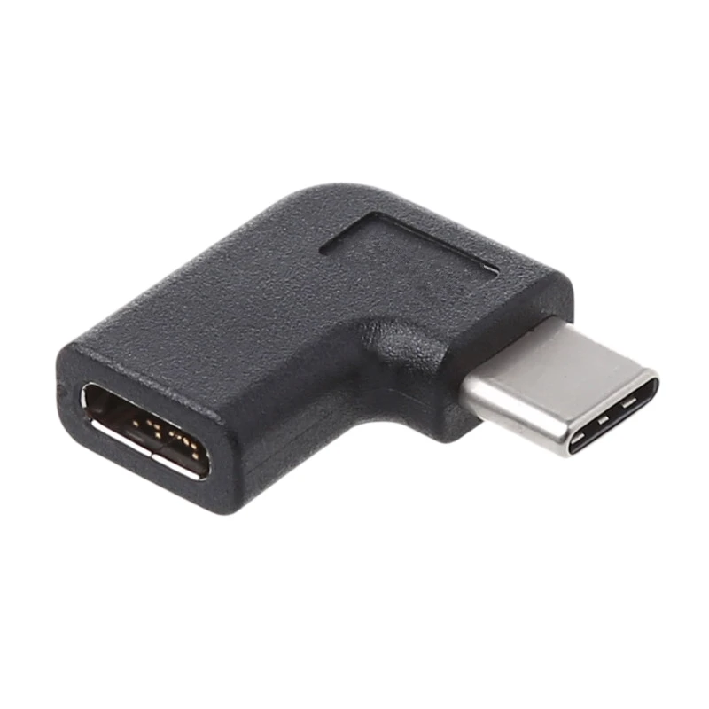

90 Degree Right Angle USB 3.1 Type C Male To Female USB-C Converter Adapter