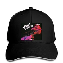 Ted Nugent Double Live Gonzo! Логотип Для мужчин черный Бейсбол Кепка с прямым козырьком остроконечные