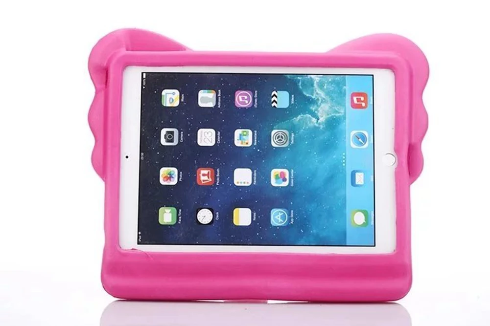 Чехол для iPad 9,7 Pro 9,7 Air 2 EVA Foam противоударный слоновий хобот милый 3D мультяшная ручка подставка детский чехол