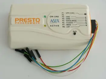 

PRESTO: USB Universal In-Circuit Programmer PIC AVR ARM MSP 8051 EEPROM