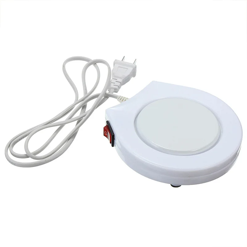 Protable Electronic Powered Coffee Heater Cup Warmer Pad US Plug Heating Coaster USB Mug Warmer