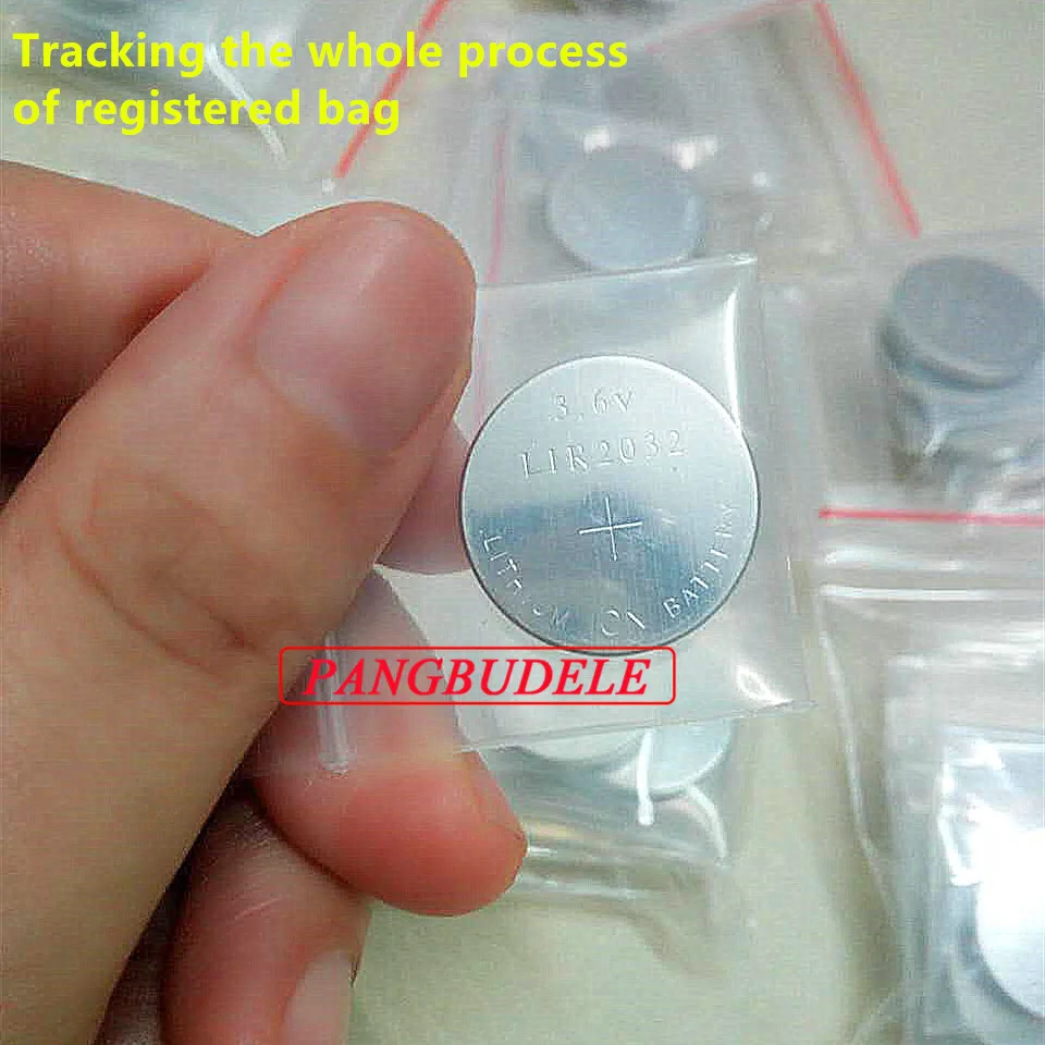 High Quality New 4pcsx Lir2032 3.6v Pkcell Button Cell Battery Lir2032 Rechargeable Battery Can