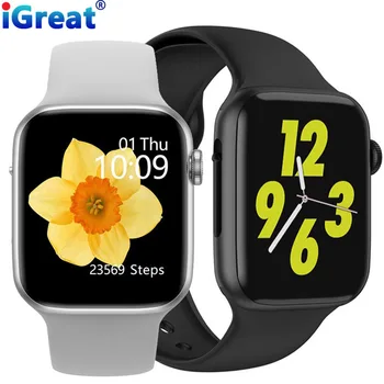 

iGreat W35 Smart Watch men Bluetooth Call ECG Heart Rate Monitor Men Women Upgrade W34 Waterproof Activity Tracker PK IWO 12