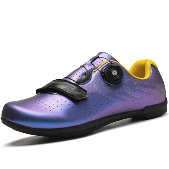 

2020 New Men Women Mountain Bike Shoes Outdoor Man Sport Cycling Sneakers Blue Green Women Road Bike Shoes Mtb Sport