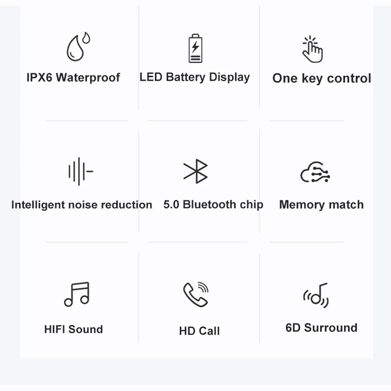 TWS наушники XG8 Беспроводные с поддержкой Bluetooth 5 0 и микрофоном|Наушники гарнитуры|