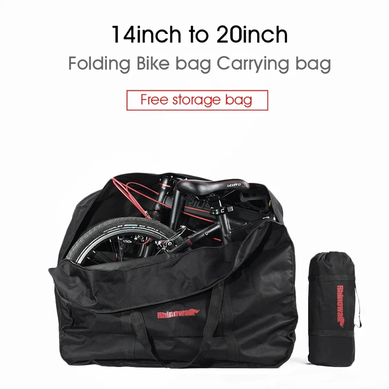 

14"16"20" Folding Bike Carrier Bicycle Carry Packing Bag Foldable Bicycle Transport Bag Waterproof Loading Vehicle Pouch