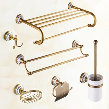 

Liancheng Ware Vintage Pendant Bathroom Hanging Kit Towel Rack