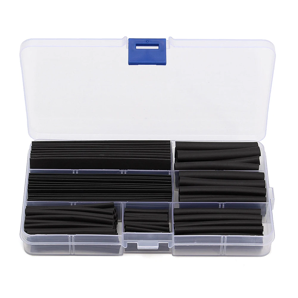 

150Pcs Durable Dual Wall Heat Shrink Wire Wrap Assortment Tubing Electrical Set