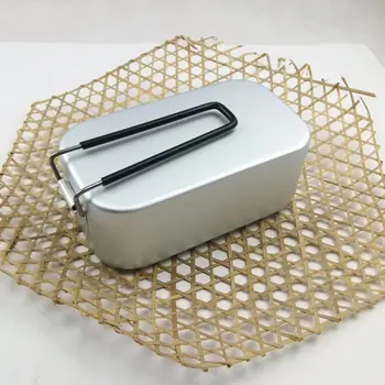 

Lunch Box Case Ultra-light Aluminum Portable Lightweight Thick Japanese Aluminum with Handle Travel Plastic AMW