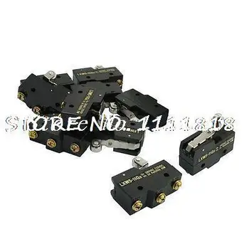 

10pcs LXW5-11G2 SPDT Momentary Roller Hinge Arm Limit Switch Microswitch