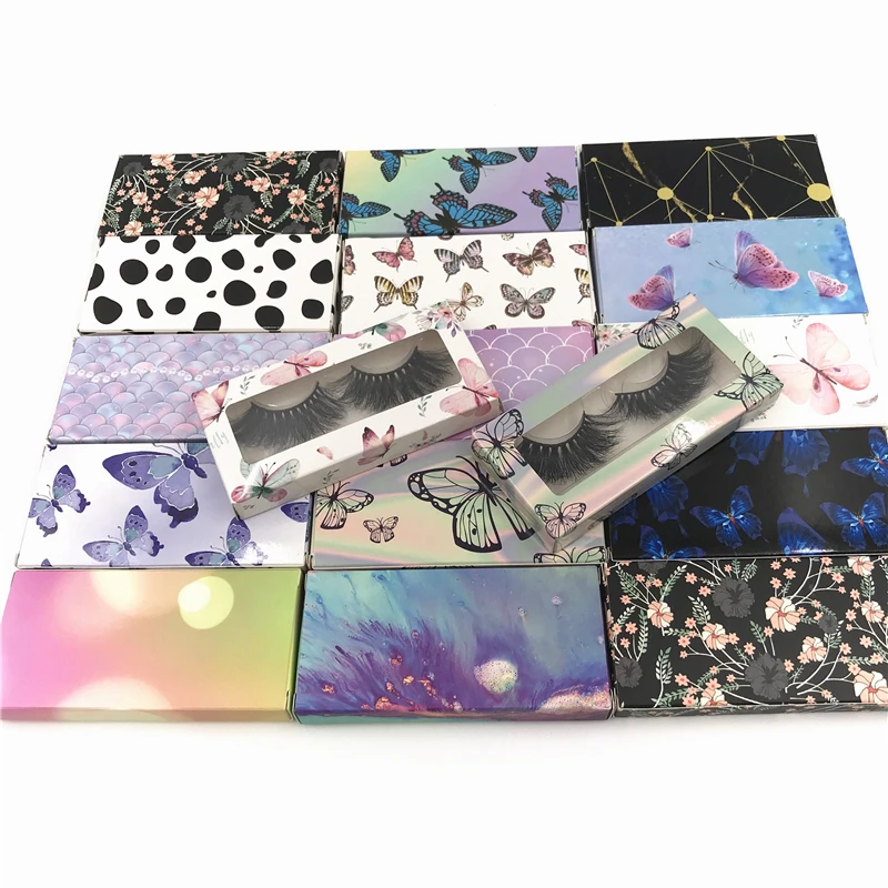 Изготовленные на заказ ресницы упаковка Бумага Стальная Монтажная рамка чехол