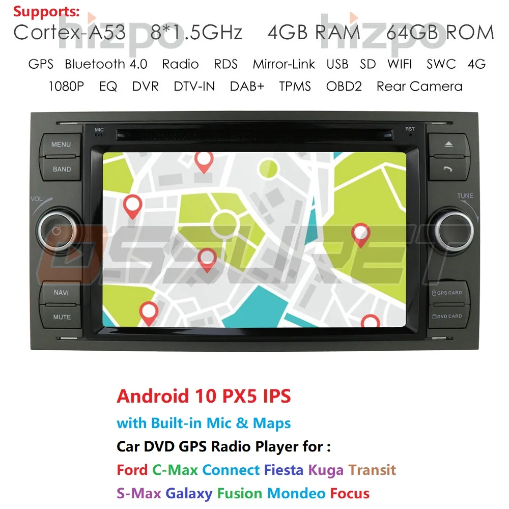 2 din Android 10 Auto DVD GPS Radio stereo Für Ford Mondeo S-max Fokus C-MAX Galaxy Fiesta Form fusion Multimedia PC DSP 2 din Android 10 Auto DVD GPS Radio stereo Für Ford Mondeo S-max Fokus C-MAX Galaxy Fiesta Form fusion Multimedia PC DSP