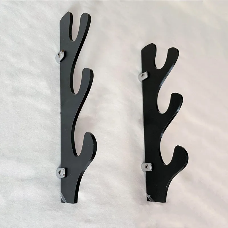 

Акриловая подставка для меча, 3-уровневая витрина для меча, катана, настенное крепление, держатель для меча для катаны, вакизаси, танго, Гэндзи