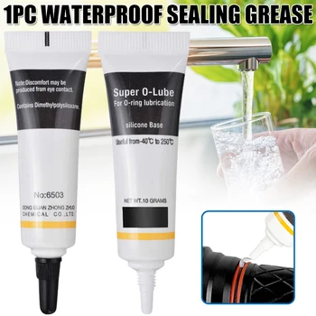 

Waterproof Food Grade Silicone Lubricant Grease for O Rings Ring Faucet Plumbers 10g LAD-sale