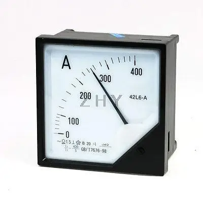 

Class 1.5 Accuracy AC 400A Square Dial Analog Panel Meter Ammeter
