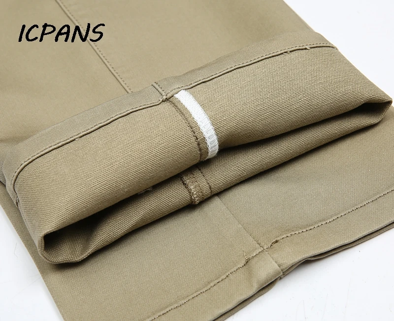High Waist Dress Pants Men Straight Stretch Flat Cotton Black Spring Autumn Office Formal Suit Trousers Men Big Size 29-40 42 5