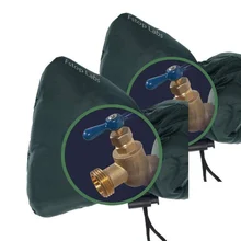 Чехол для крана, антифриз, на завязках, полиэфирная Защитная сумка для крана, для улицы, для зимы, для холодной погоды, экономия крана, чехол для носков для дома