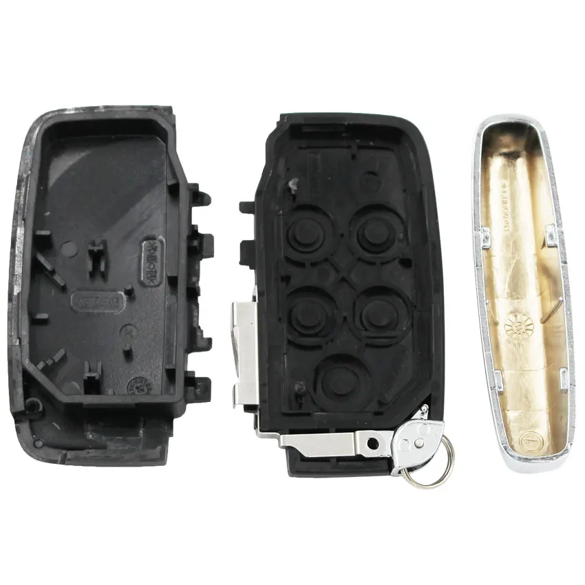 Remote Key Shell Case Fob 4+1 Buttons 5 Button key case car key shell car remote key car key key shell for Land Rover for Range Rover Sport LR4 for JAGUAR XJ XJL XF