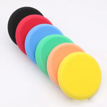 

Polish Pad Sponge Microfiber Polish 11*11*2cm 6PCS Applicator Cleaning