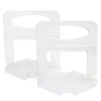 

200 Pcs Tile Alignment System Clip Wall Kit Floor Tiles Spacer Tool 2Mm
