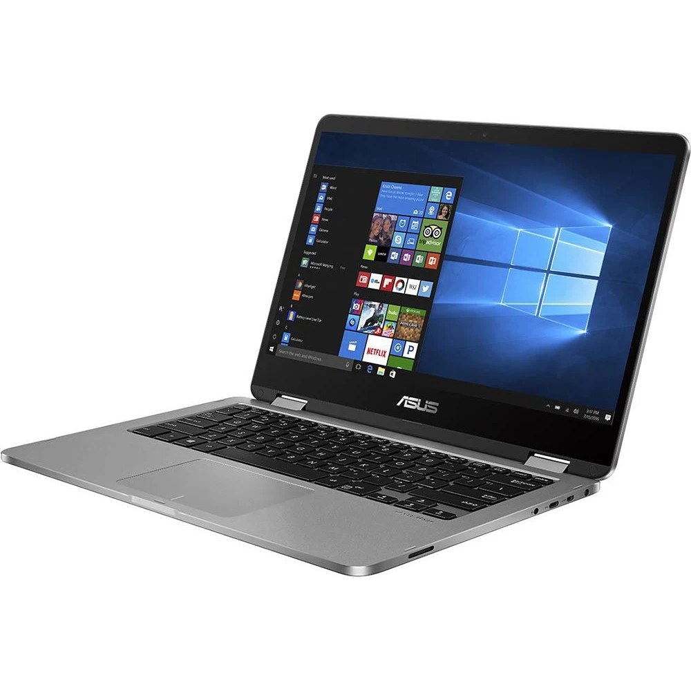 Ноутбук ASUS TP401CA-EC083T Intel Core M3 7Y30/4GB/128GB SSD/No ODD/14" Touch FHD IPS/Intel HD Graphics 615/Cam/Wi-Fi/Win10/Grey