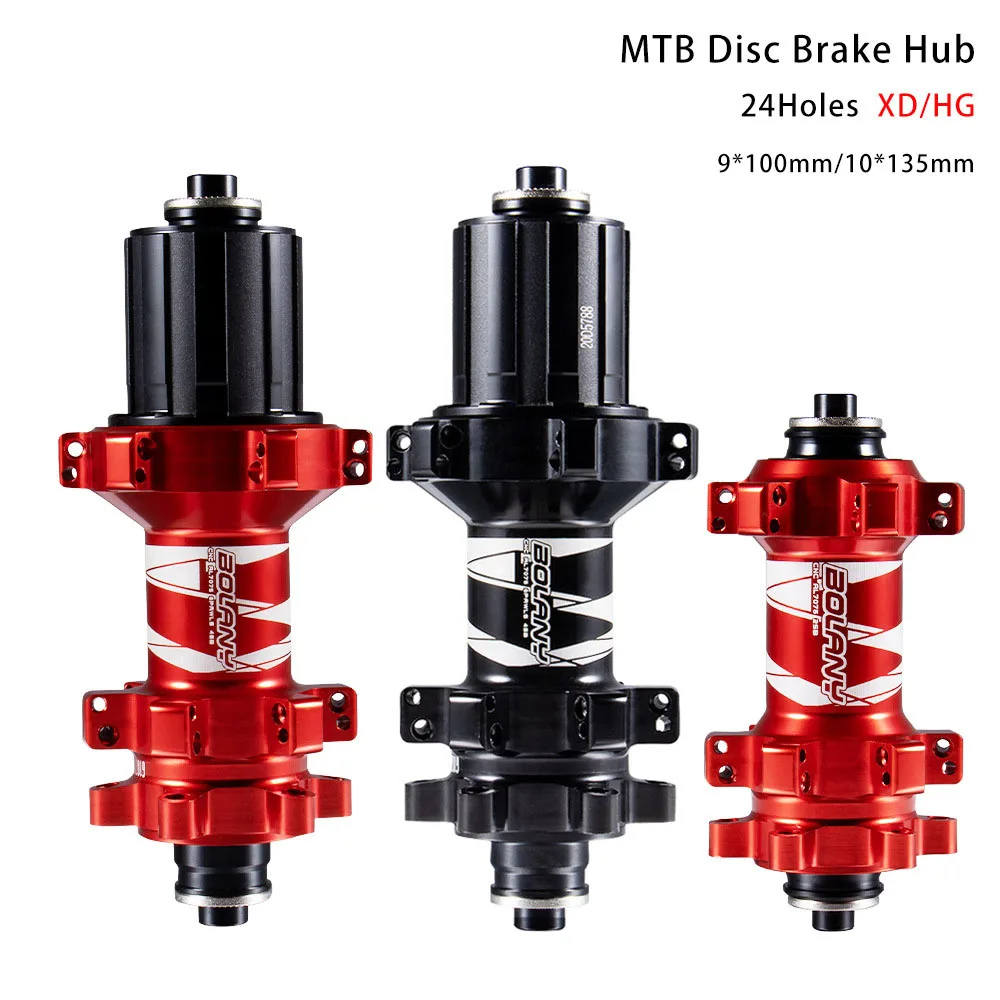 

BOLANY M8000 Mountain Bike Disc Brake Hub 24 Holes Cubo k7 Furos De Bicicleta NBK Sealed Bearing Buje Trasero MTB Bicycle Parts