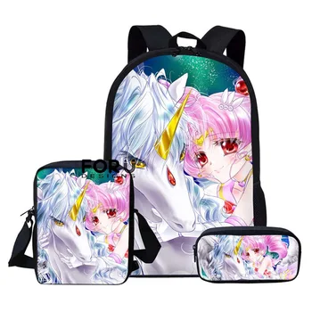 

China Manufacturer Custom Backpack School Bags For Girls Large Capacity New Design Cartoon Girls Unicorn School Bags Backpack