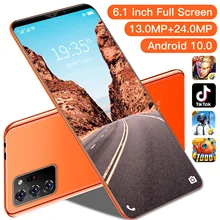 Note30 Plus 6.1 Inch Mobilephone Global Version 10 Core 4800mAh 6+128GB 13+24MP Dual SIM Face Unlock 4G LTE 5G 2021 Smart Phone