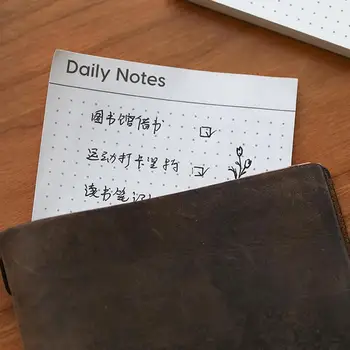 

Horizontal Line Memo Pad Simple Loose Leaf Notes Escolar Stationery Label Papelaria Bookmark School Office Accessories T4K7