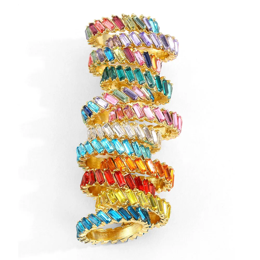 Finger Ring Wedding Rings Wedding Ring Lost Lady Zircon Rhinstone Rings for Women Wedding Party Jewelry