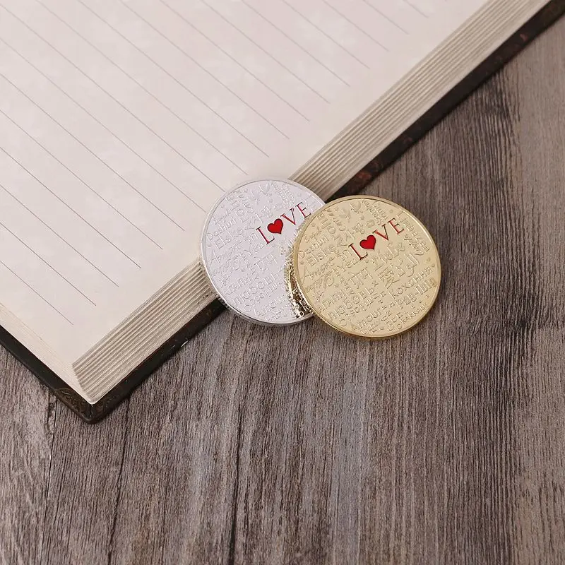 Lovebirds любовь Памятная коллекция монет подарок сувенир