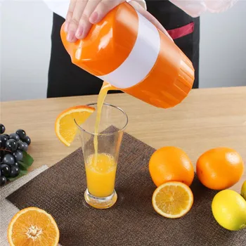 

Manual Citrus Juicer for Orange Lemon Fruit Squeezer Original Juice for Child Potable Mini Juicer Blender for Home Easy Juicing
