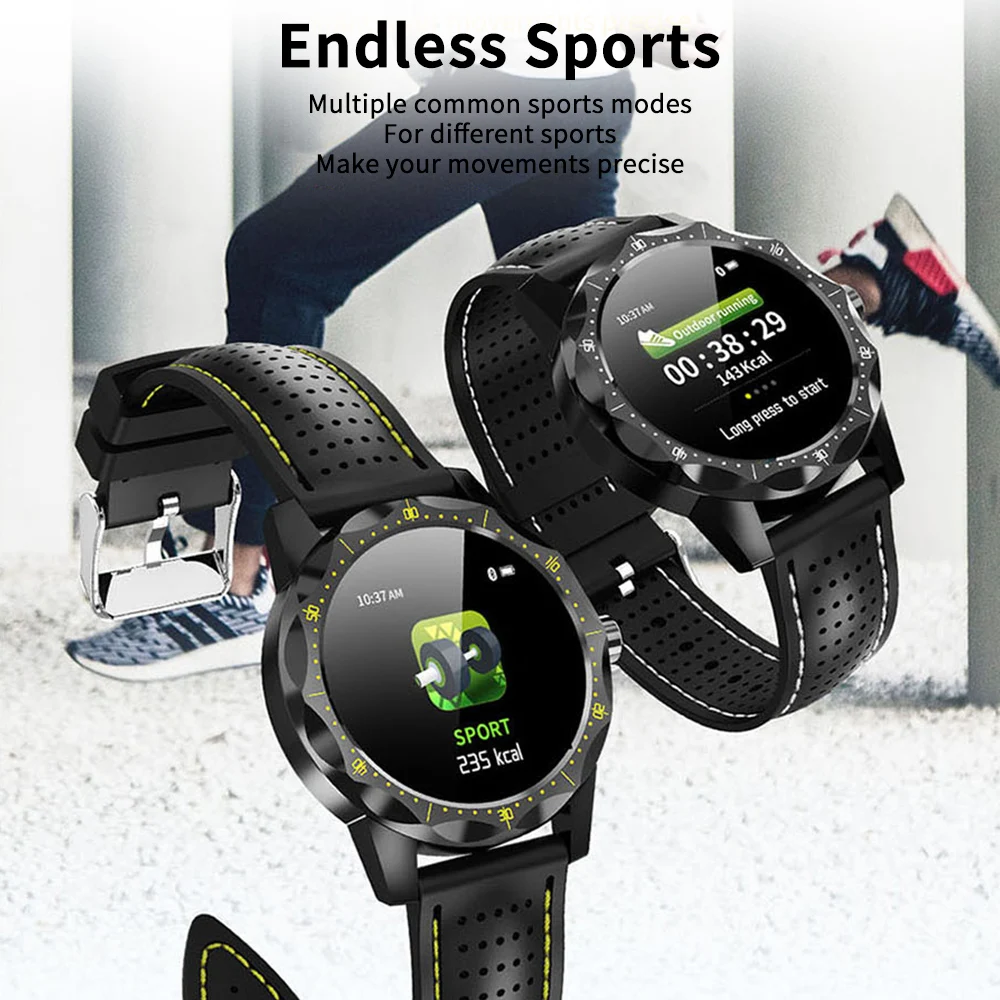 BORUIT Смарт часы SKY1 PRO IP68 Bluetooth монитор сердечного ритма часы для мужчин женщин Smartwatch для iphone Android телефон