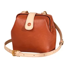 Женские сумки на плечо из натуральной кожи, ручная работа, высокое качество, кожаная женская маленькая сумка, брендовая дизайнерская женская сумка-мессенджер