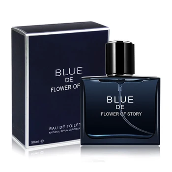 

Original Long Lasting Perfume Men 50ML Marine Woody Spray Glass Bottle Parfum Portable Classic Cologne Gentleman FlavorFragrance