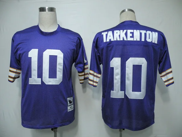Синий Stitiched, Minnesota s, Paul Krause, Fran Tarkenton, Alan Page, Throwback Jersey - Цвет: Синий