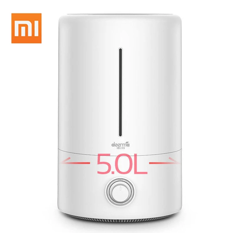 Baratos Xiaomi Deerma 5L humidificador de aire del hogar ultrasónico difusor humidificador de Humificador para la oficina en casa
